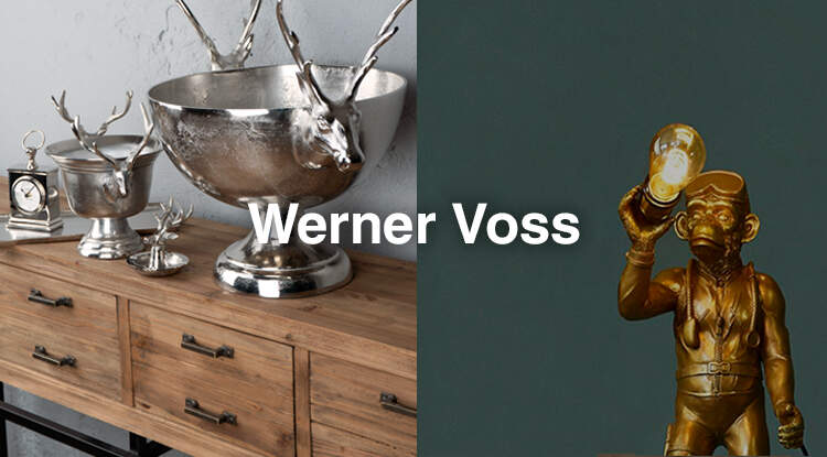 Новинки Werner Voss в наличии: светильники-орангутаны, алюминиевые олени, зоопарк статуэток, кедровая мебель