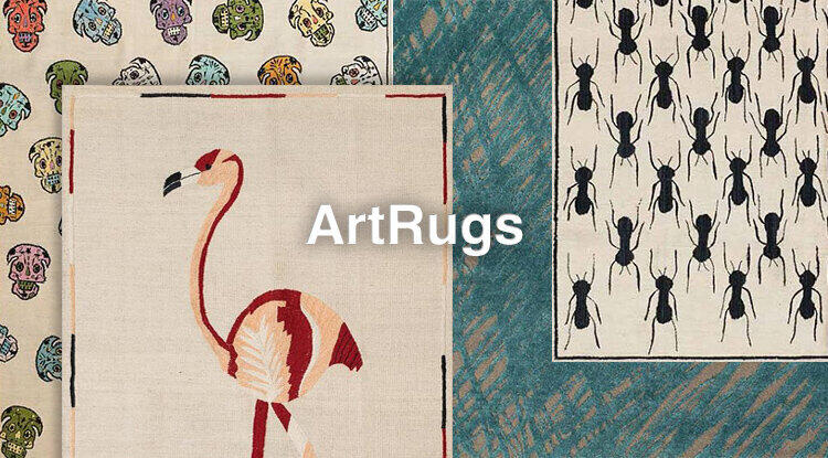 Новое поступление дизайнерских ковров ручной работы ArtRugs
