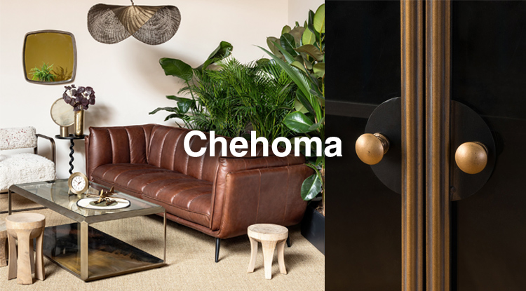 Выразительные новинки мебели с флёром винтажности от бельгийского бренда Chehoma