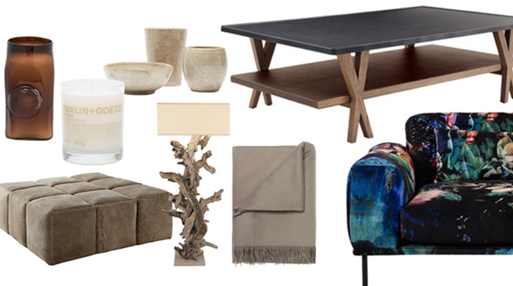 Наша мебель, лампа и ковер в оформлении домашнего кабинета в статье журнала Tatler