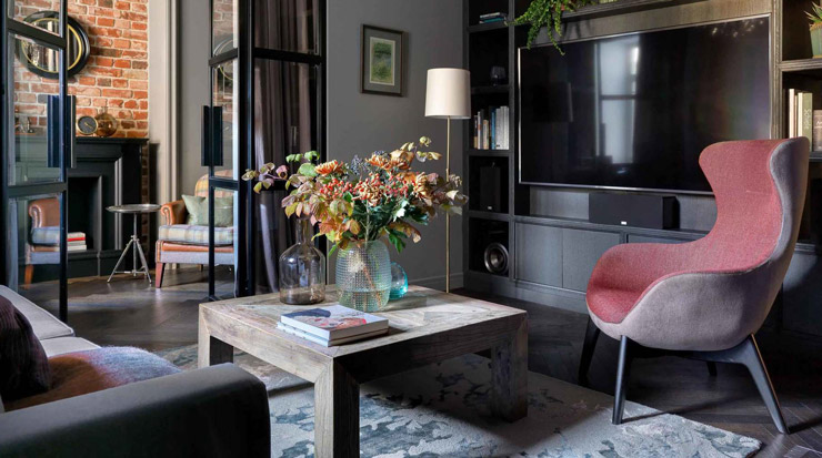 Наши товары замечены в стильном интерьере от студии Aiya Design на сайте Elle Decoration