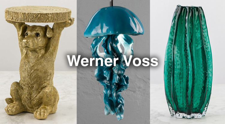 Эклектичные новинки мебели, светильников и декора от немецкой компании Werner Voss