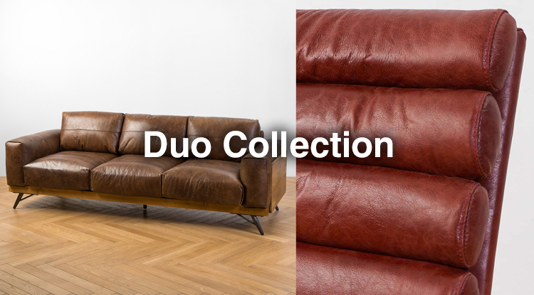 Новые креативные модели и цвета отделок в мебельной коллекции Duo от Retro Modern
