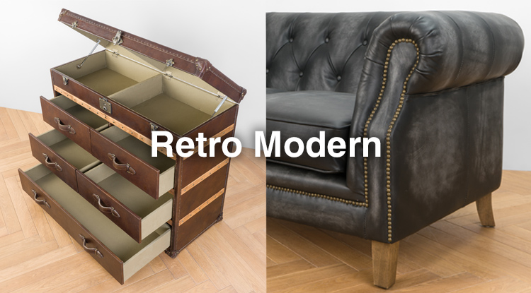 Новинки одной из коллекций мебели от бренда Retro Modern - классика в современности