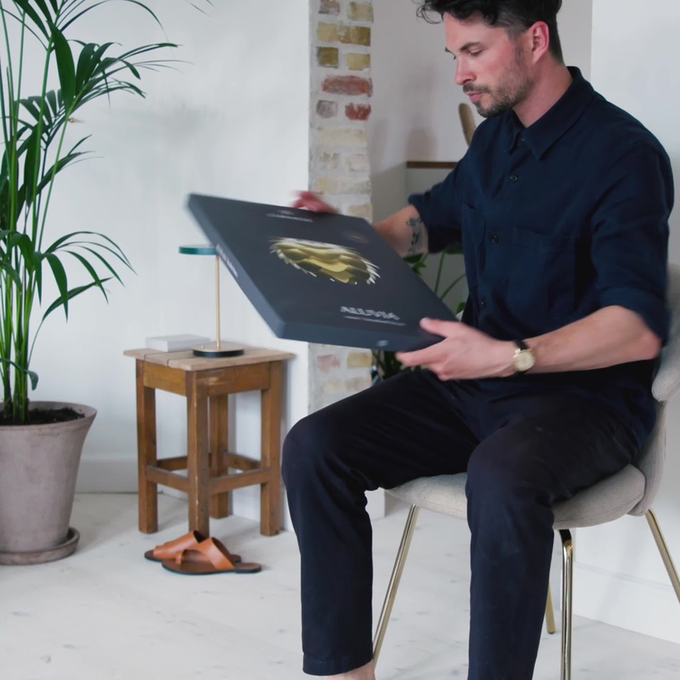 Подвесной светильник Алювия на чёрном проводе, S Aluvia Hanging Lamp With Black Cord Mini