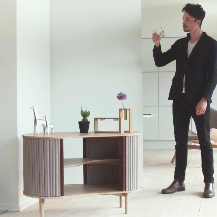 Комод Одейшес, светлый дуб Audacious Cabinet, Oak