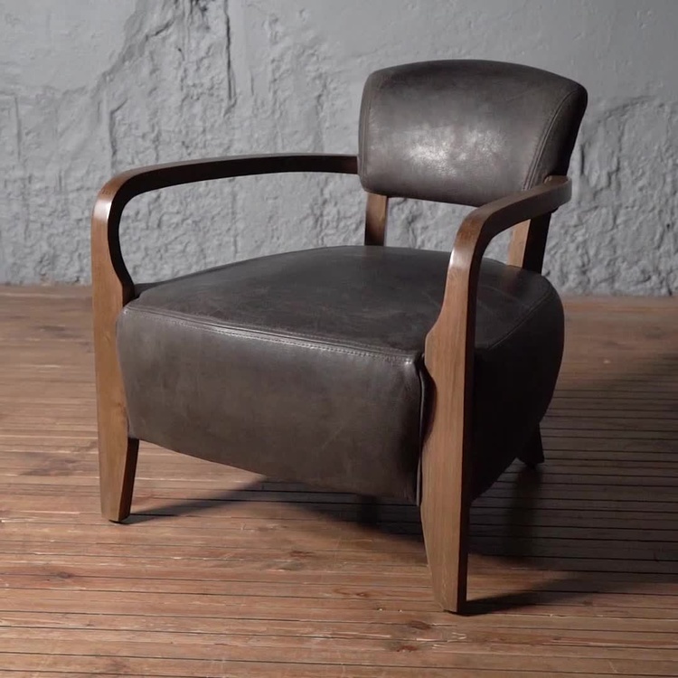 Кресло Коттедж, светлые ножки Cabana Chair, Weathered Oak