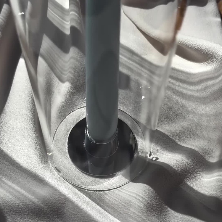 Парафиновая свеча конусная матовая Taper Candle Matt