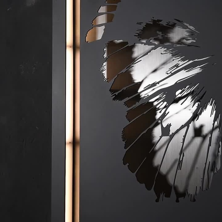 Арт-объект с подсветкой Порхание Flutter Wall Art