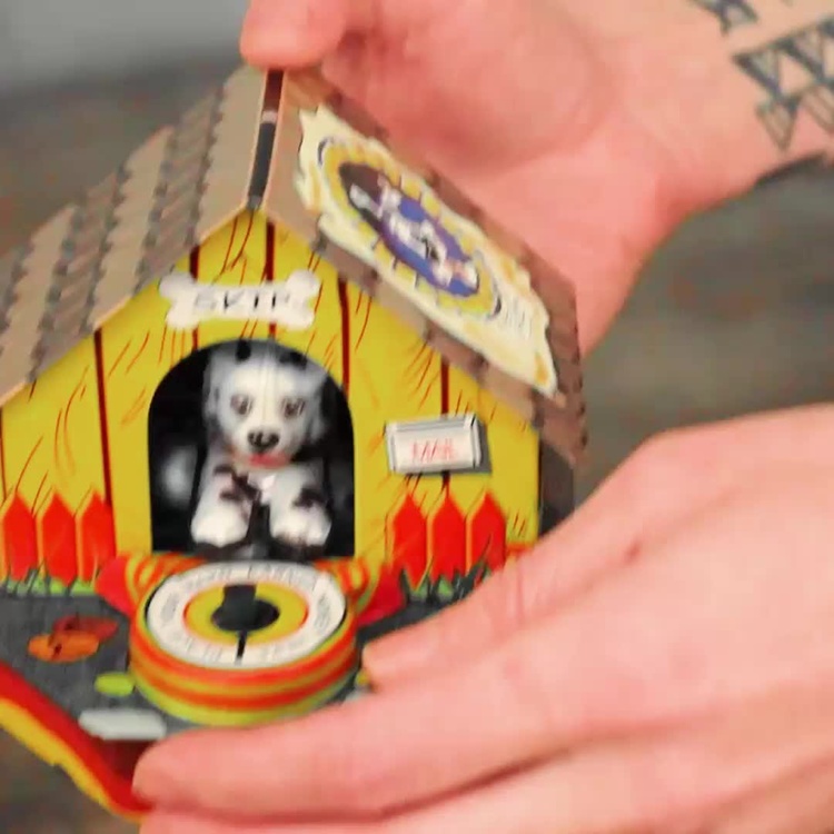 Механическая копилка Конура Mechanical Money Bank Doghouse