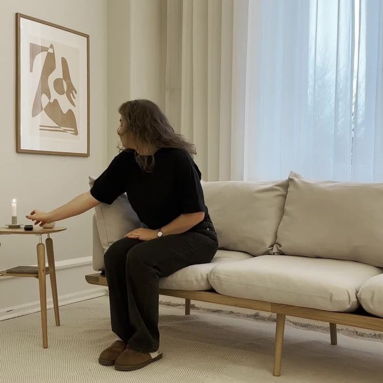 Прикроватный столик Май Спот, сталь латунного цвета My Spot Side Table, Brass