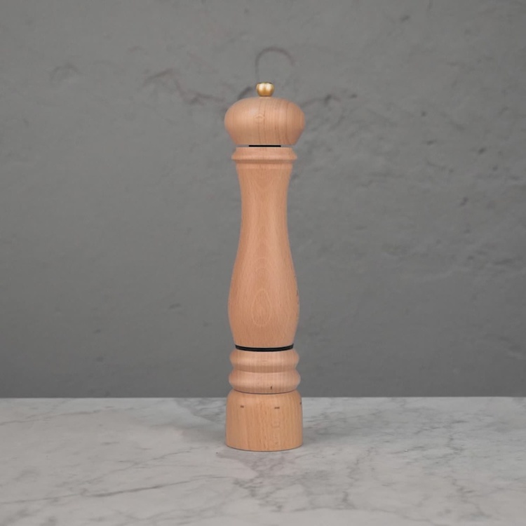 Электрическая мельница для перца Париж, светлое дерево Paris Electric Pepper Mill Natural Wood