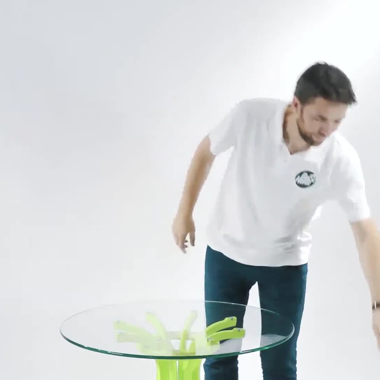 Чёрный стул Скелетон Skeleton Chair Black