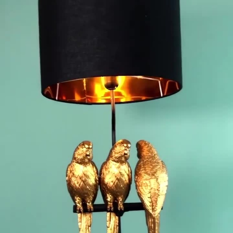 Настольная лампа Попугаи Тимми, Томми и Тэмми Table Lamp Parrots Timmy, Tommy And Tammy