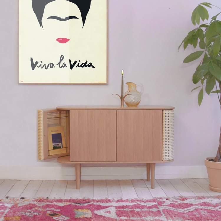 Комод с 2-мя дверцами Сокровища, светлый дуб Treasures 2 Doors Cabinet, Oak