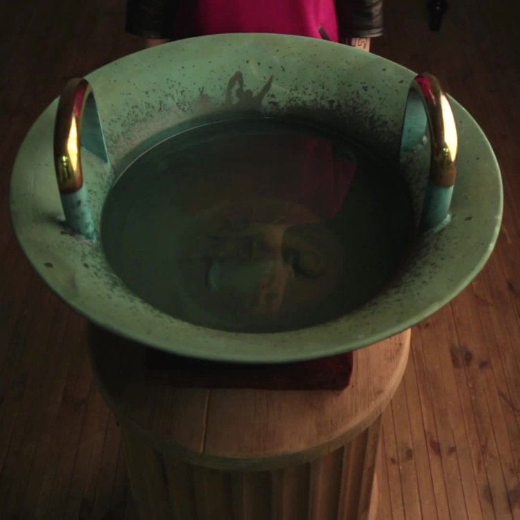 Поющая чаша Дзен-2, L Water Spring Zen Bowl 2 Big