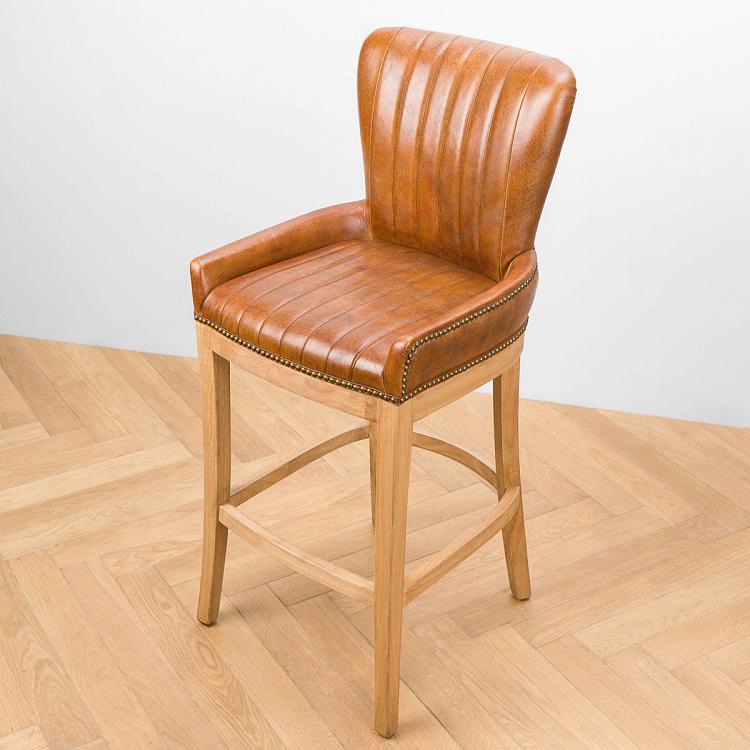 Барный стул Коктейль, светлые ножки Cocktail Barstool, Bleached Oak PF