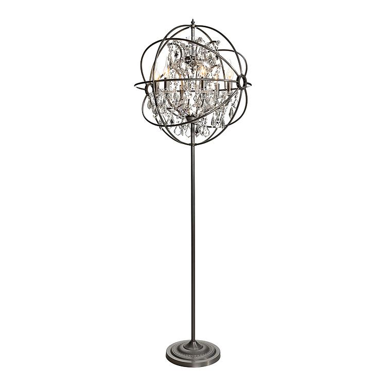 Хрустальный торшер с гироскопом Кристалл Gyro Crystal Floor Lamp