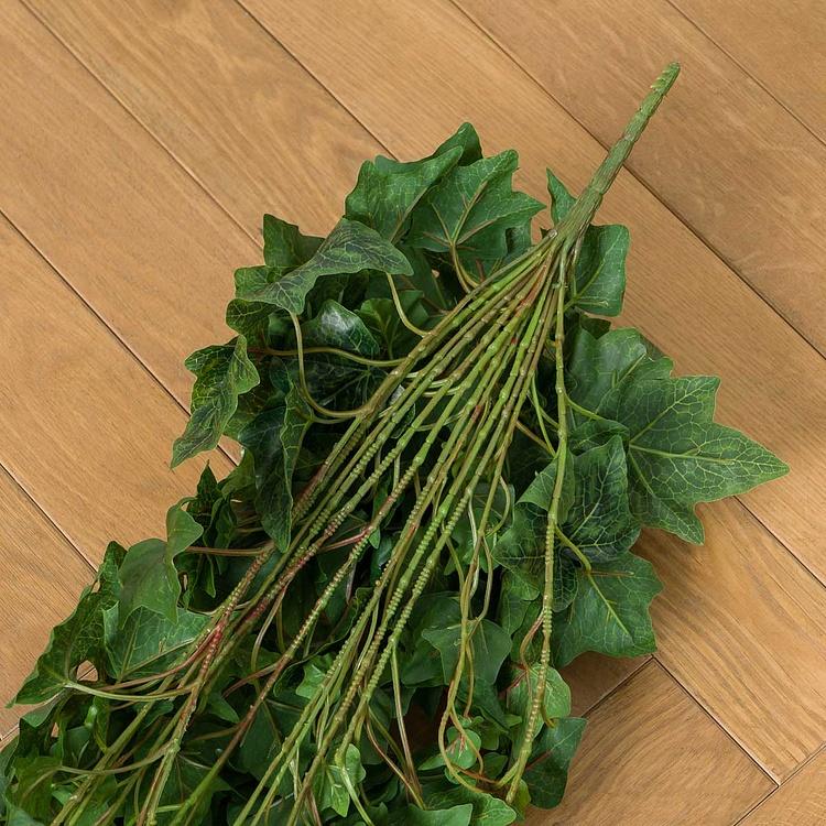 Искусственный английский крупнолистный плющ Биг Олд Темпл зелёный, S Big Old Temple Large Leaved Green English Ivy 100 cm