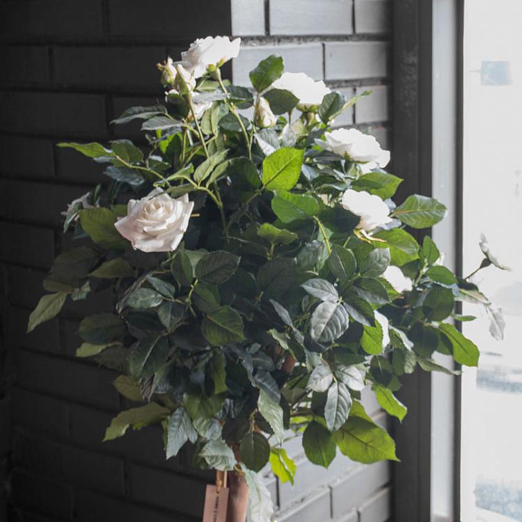 Искусственное дерево с белыми розами, L Rose Ball Tree White 150 cm