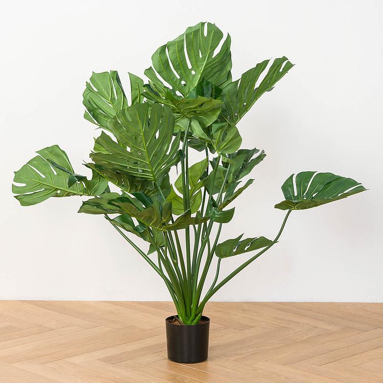 Искусственная кустовая монстера Monstera Bush 115 cm