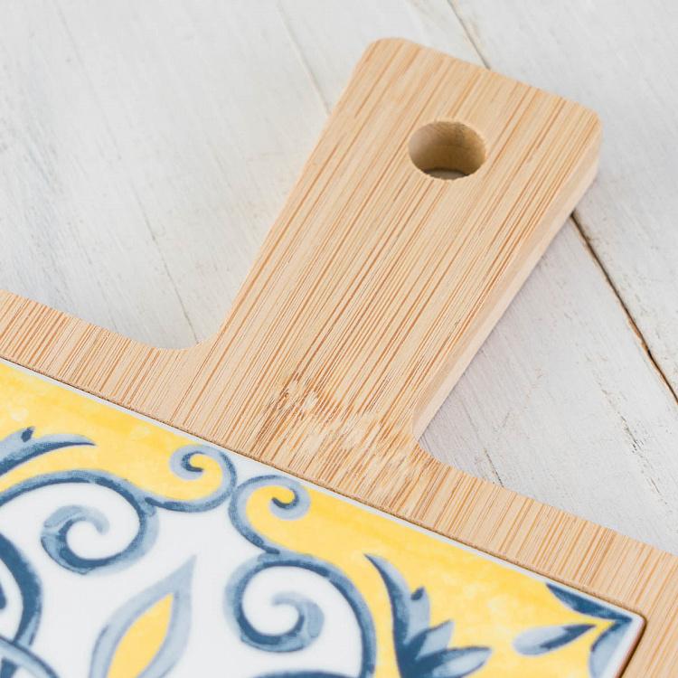 Набор из двух сервировочных досок Солнечные закуски, S Set Of 2 Serving Boards Small Tapas Soleil