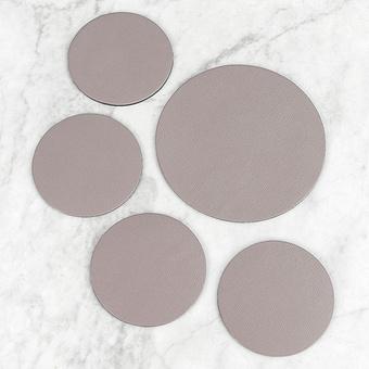 Set Of 5 Round Coasters