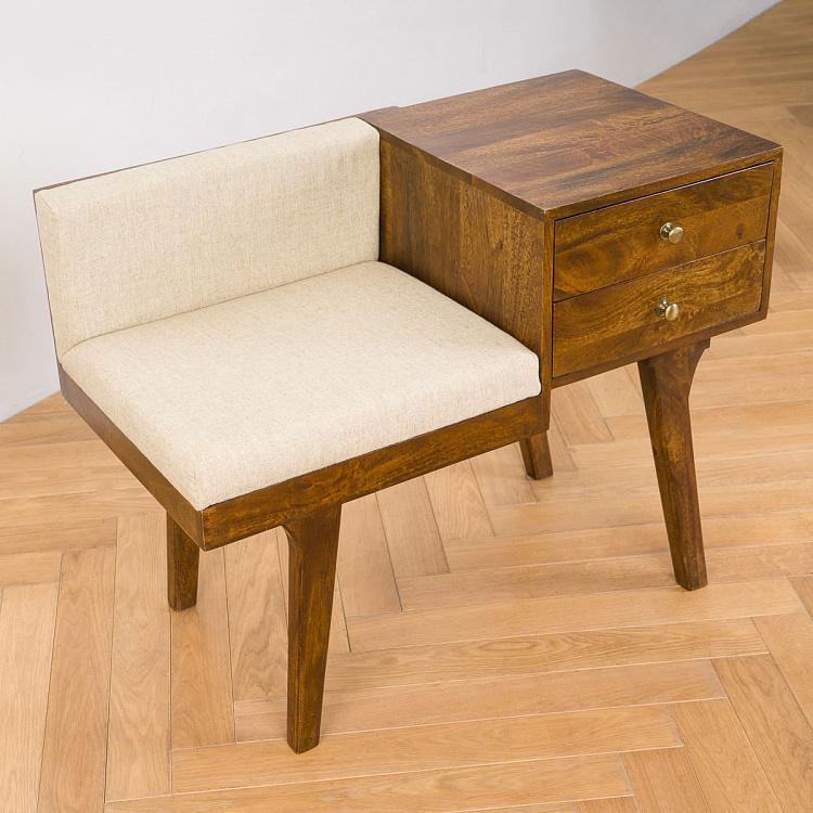 Скамья со столиком в прихожую Hallway Telephone Table