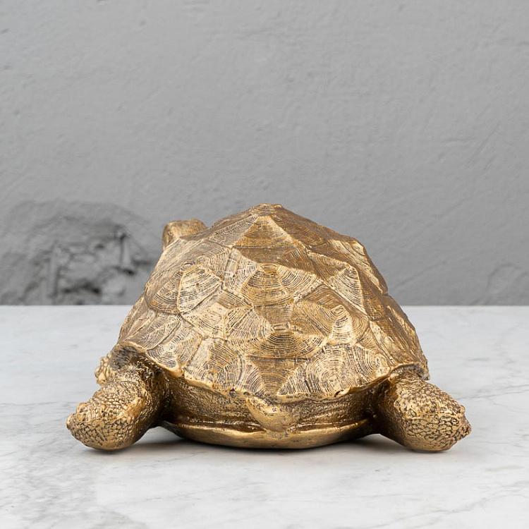 Статуэтка Золотая черепаха Antique Gold Turtle