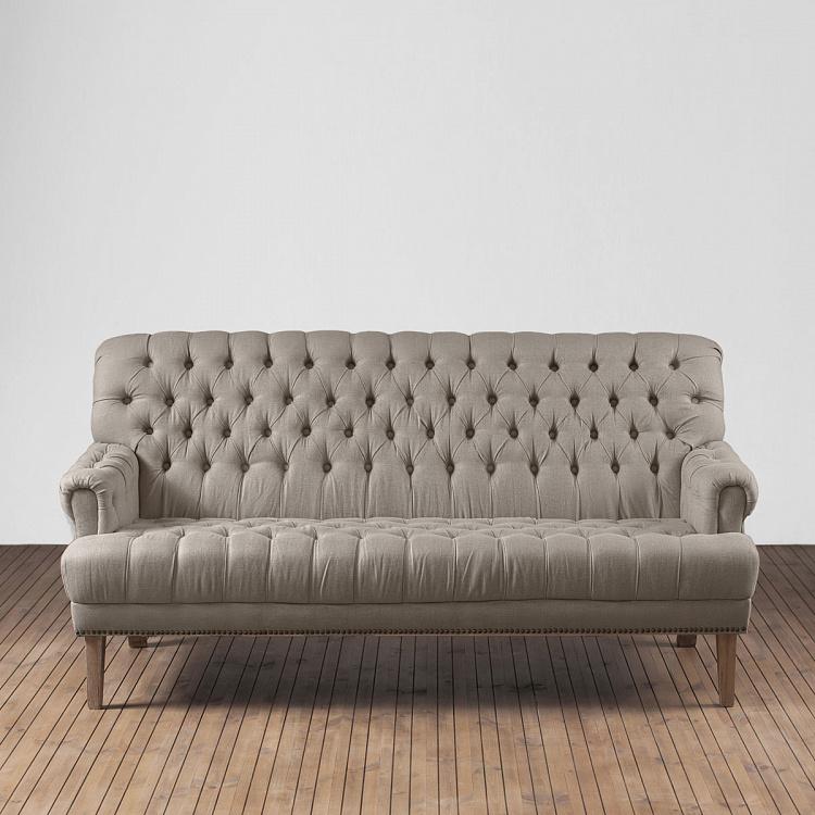 Трёхместный диван Софи, песочные ножки Sophie 3 Seater, Oak Sandwashed