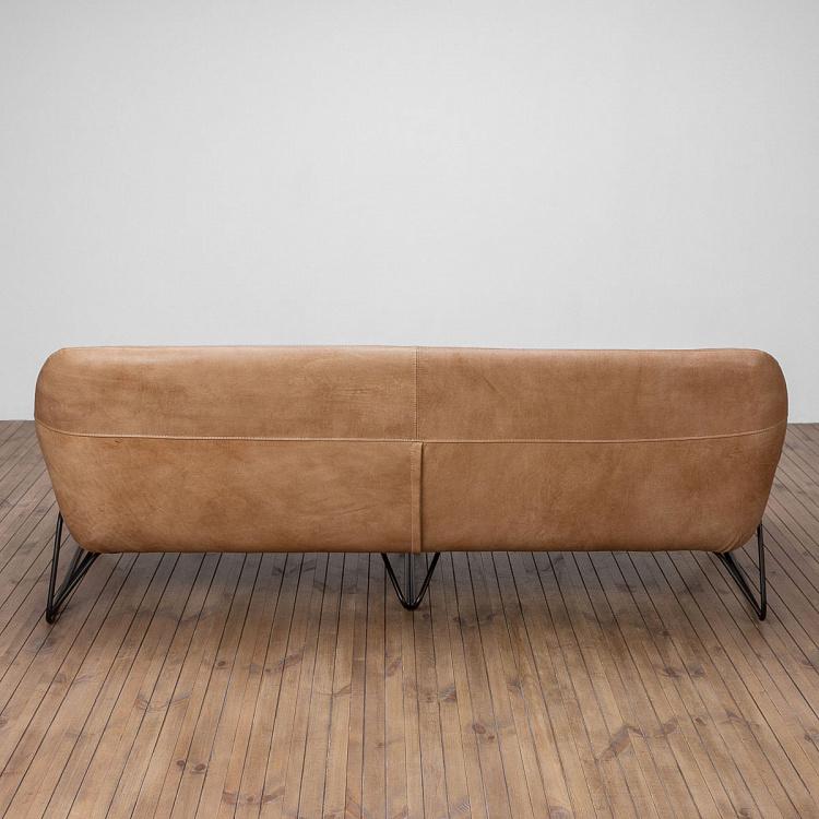 Трёхместный диван Тамборини, матовые чёрные ножки Tamborini 3 Seater, Matte Black