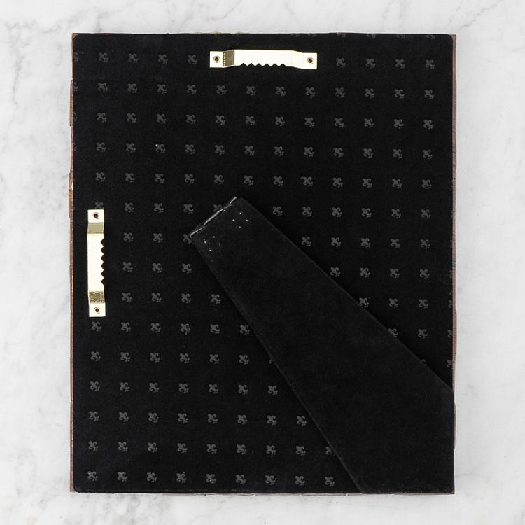 Зеркало с имитацией дерева на раме Wood Imitation Edge Mirror