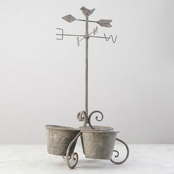 Weathercock Round Planters