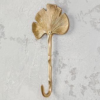 Golden Ginkgo Leaf Hook