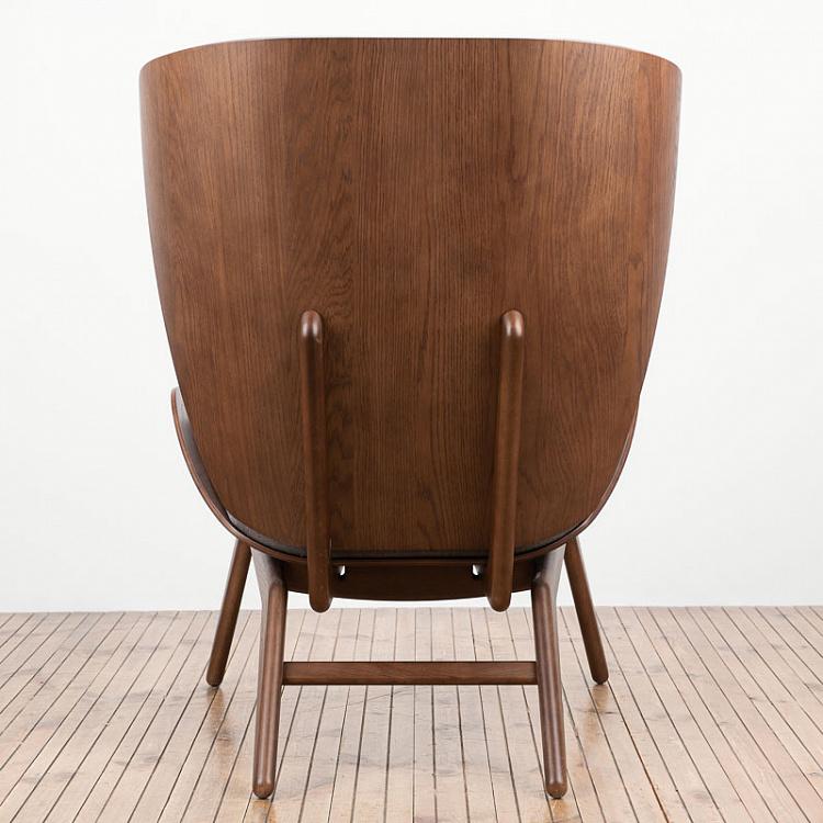 Кресло Читатель, тёмные ножки  The Reader Wing Chair, Dark Oak