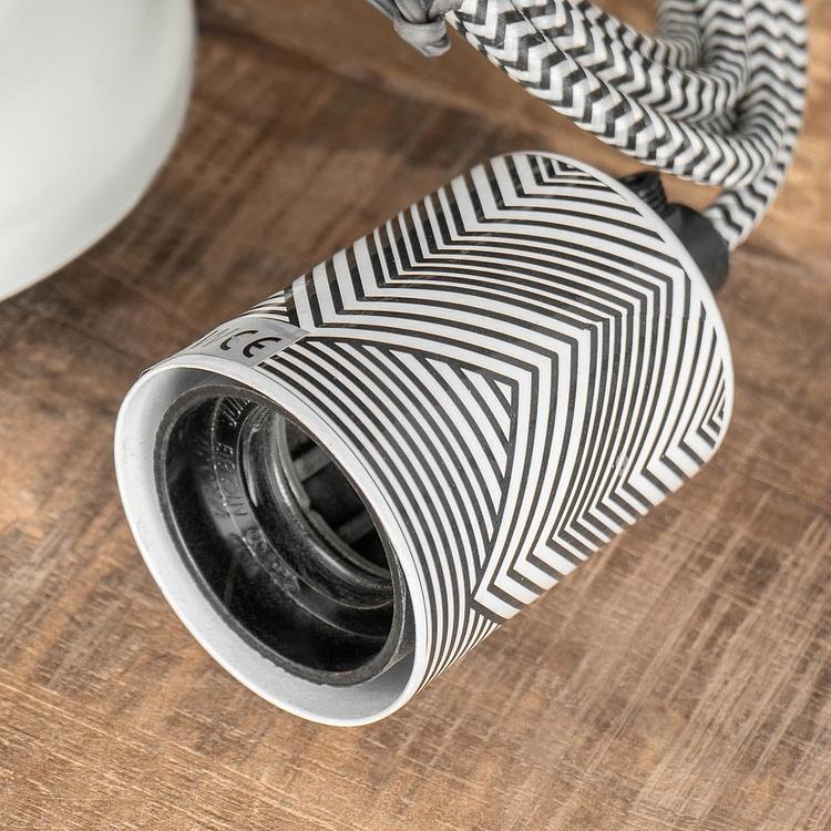 Подвесной светильник Зигзаг Metal Pendant Douille Zig Zag Pattern