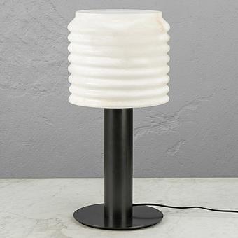 Настольная лампа Mirage Table Lamp OZ кальцит Alabaster