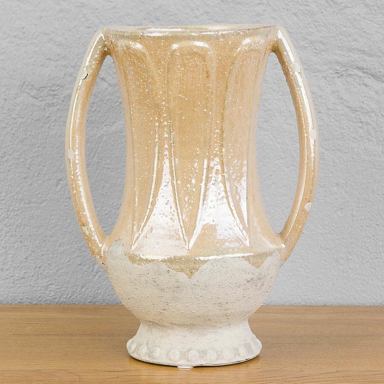 Керамическая ваза с текущей оливковой глазурью Flowing Olive Glaze Ceramic Vase
