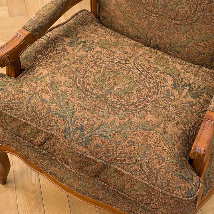 Кресло Мари, янтарный дуб Marie Armchair, Oak Dark Amber