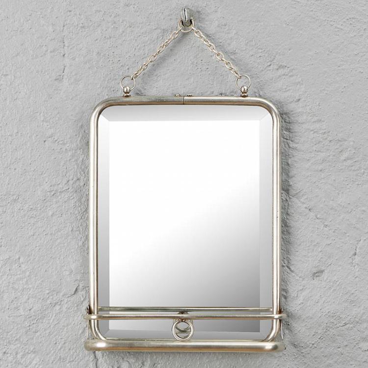 Зеркало с полкой для ванной комнаты Bathroom Mirror With Shelf