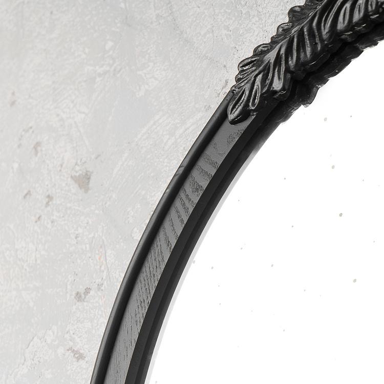 Зеркало с розой в антикварном стиле Hand Carved Rose Antique Mirror