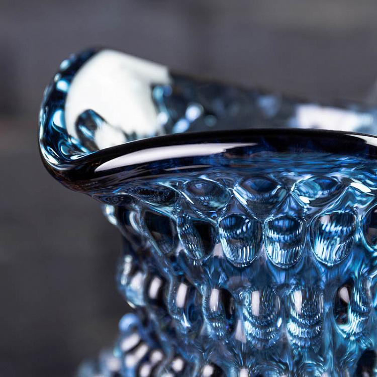 Сине-серый кувшин Диамант Pitcher Hobnail Mineral Blue Grey Large