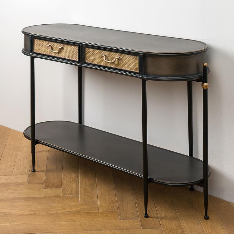Консольный стол с двумя ящиками Нева Neva Console With 2 Drawers