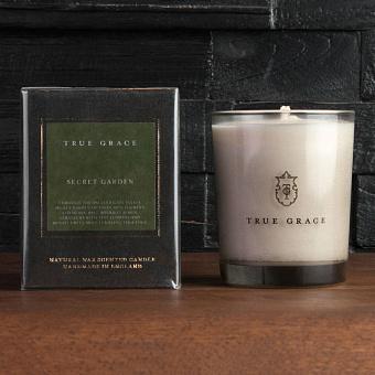 Glass Classic Candle Secret Garden