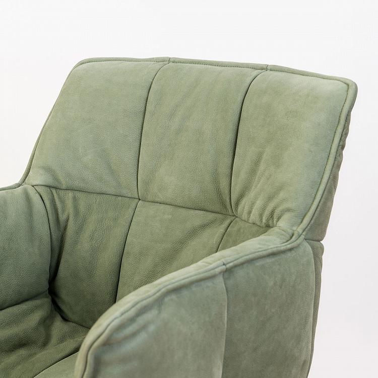 Кресло Центр, латунные ножки Center Armchair, Hammer Brass RM