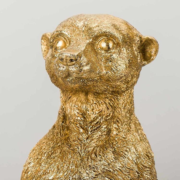 Статуэтка Сурикат Эдди Eddy Meerkat Gold