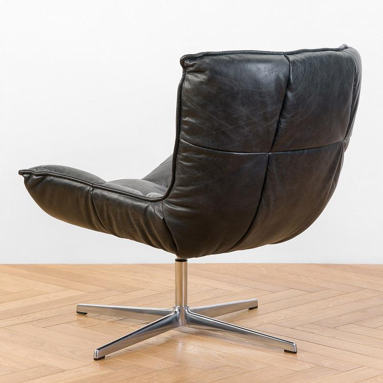 Рабочее кресло Центр, серебристый металл Center Swivel Office Chair, Silver Metal Base RM
