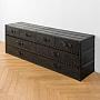 Комод-сундук Traveller Sideboard, Black Wood RM