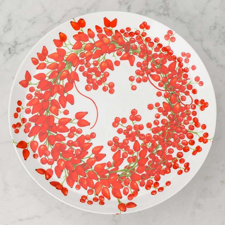 Сервировочная подставка-тортовница Красная нить ягоды Fil Rouge Bacche Cake Stand