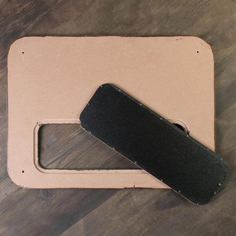 Табличка WiFi пароль Panneau En Bois Wifi Password Fond Blanc/Noir